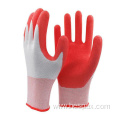 Hespax Foam Latex Labour Gloves Rubber Maintenance Industry